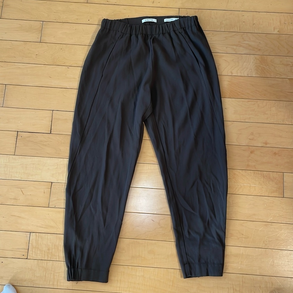 Aritzia business casual dark green pants size XS